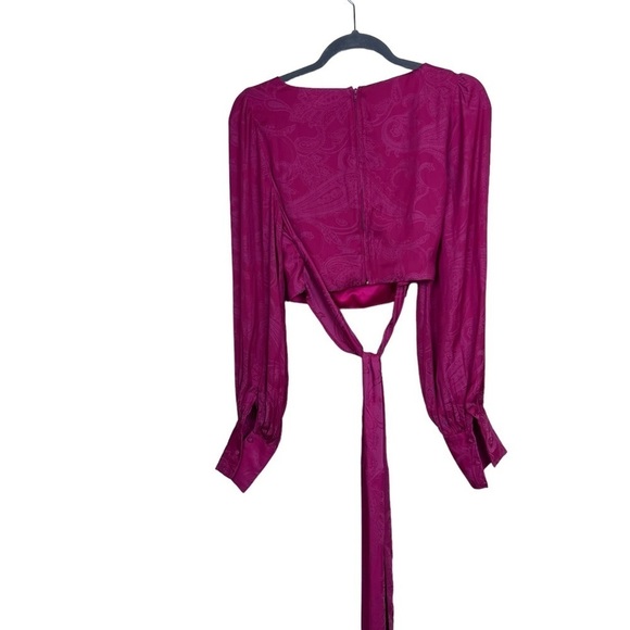 Tularosa Divinity Top in Fuchsia - Picture 6 of 10